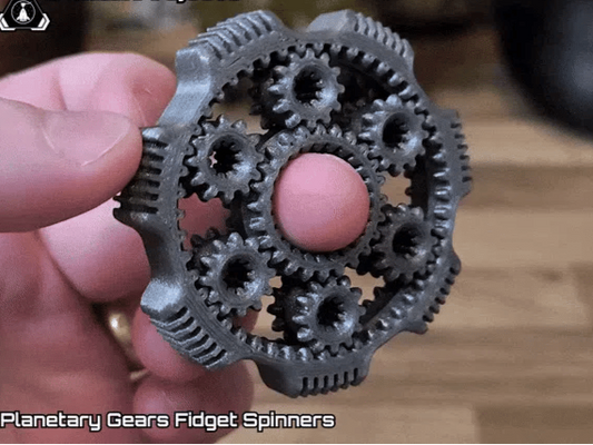 🌍 Planetary Gear Fidget Spinner 🌀